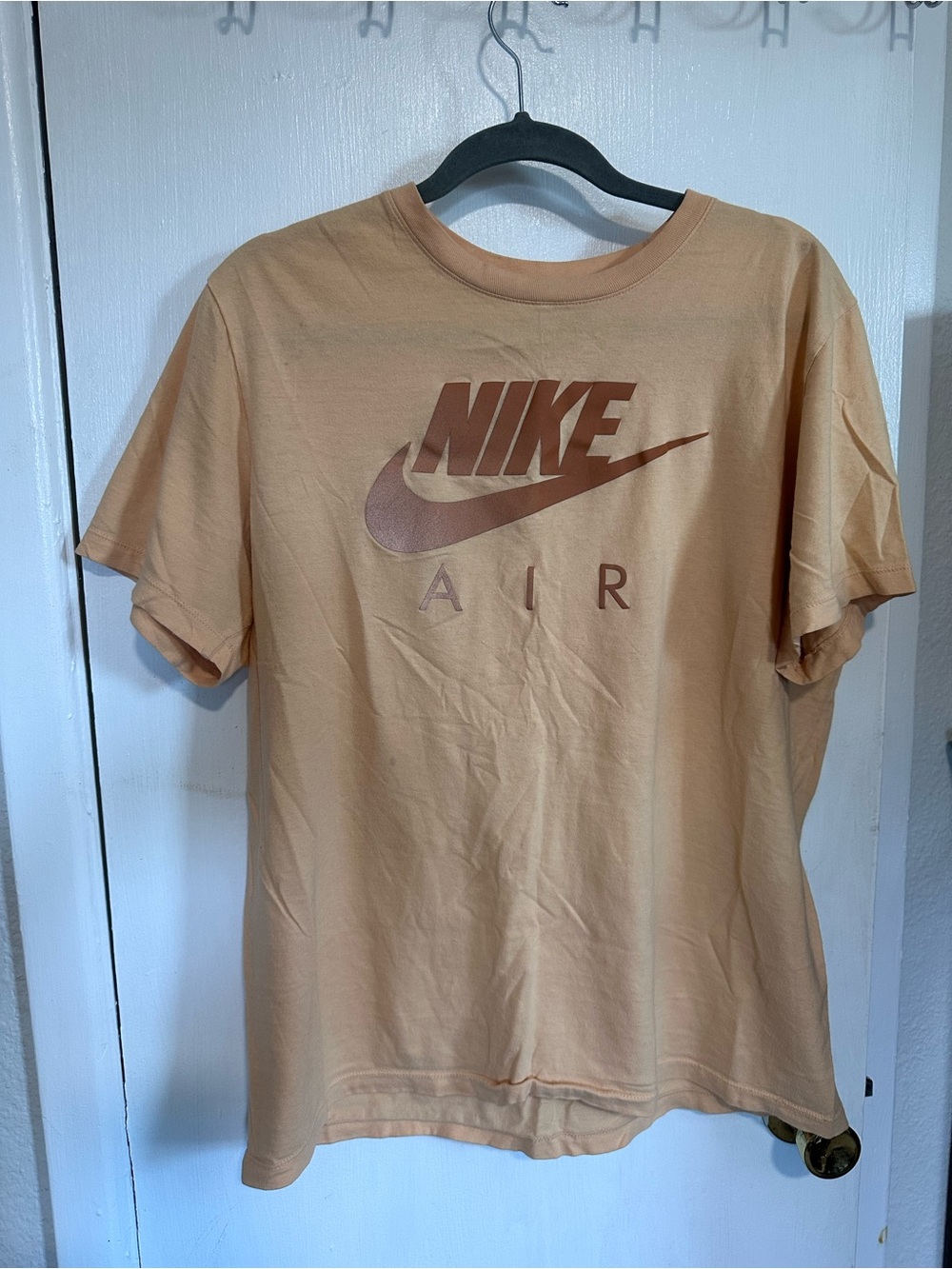 Nike Orange T-Shirt with orange Logo